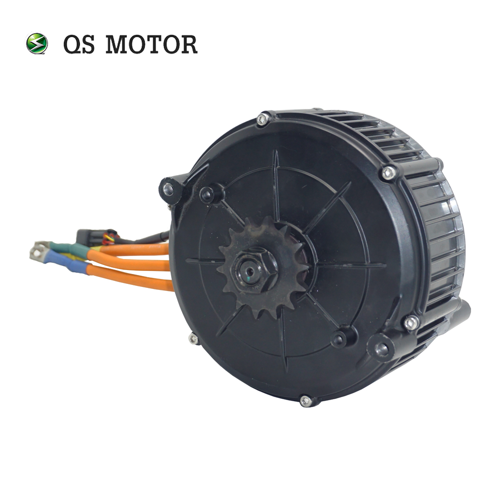 QSMOTOR QS165 5000W 35H PMSM M - огляд і ціна Fardriver Nd72850 Controller