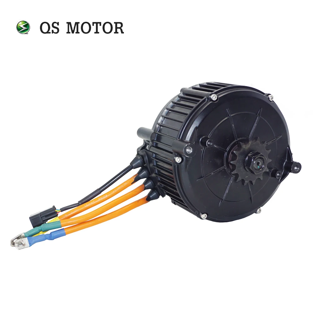 QSMOTOR QS165 5000W 35H PMSM M - огляд і ціна Fardriver Nd72850 Controller